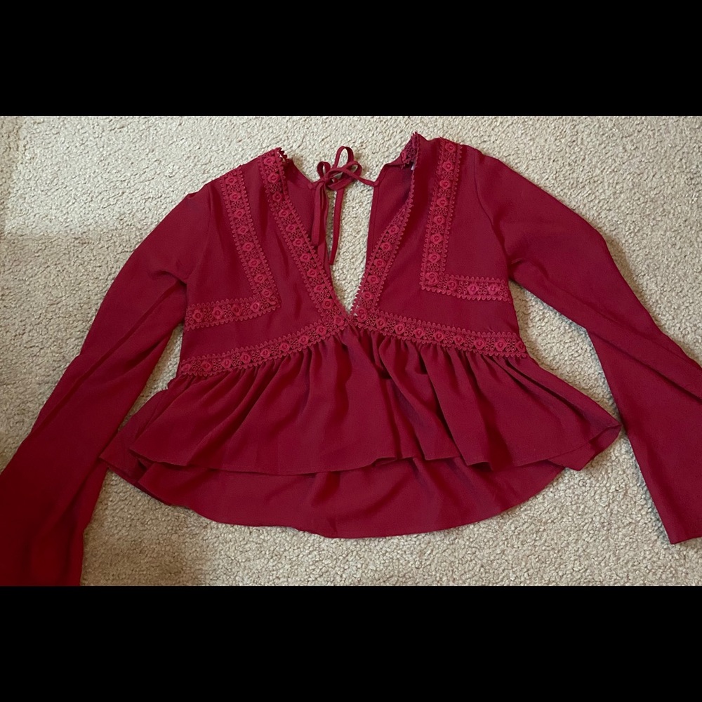 Crop long sleeve